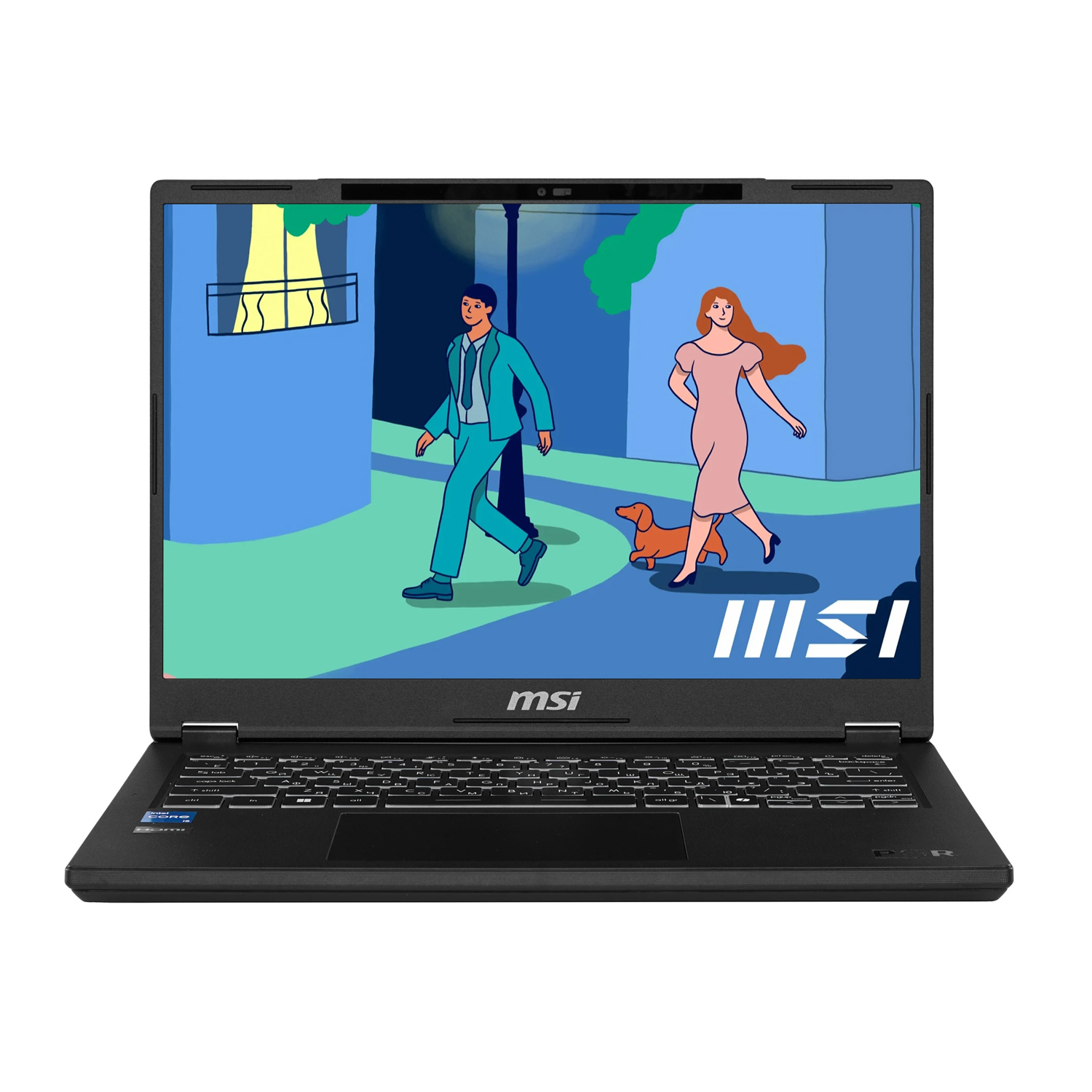 Ноутбук MSI Modern 14 H D13MG-442XBY, 14" IPS, Core i5 13420H/ 16Gb/ 512SSD/ Black (9S7-14L112-442)