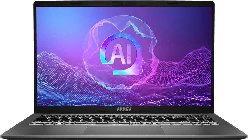 Ноутбук MSI Modern A15 AI+ F3HMG-040XRU, 15.6" IPS, Ryzen AI 5 330/ 16Gb/ 512SSD/ Gray (9S7-15SK21-040)