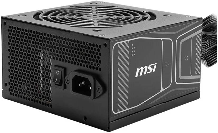 Блок питания 850Вт, MSI MAG A850GN PCIE5, 80 Plus Gold, APFC, ATX (306-7ZPBX11-CE0)