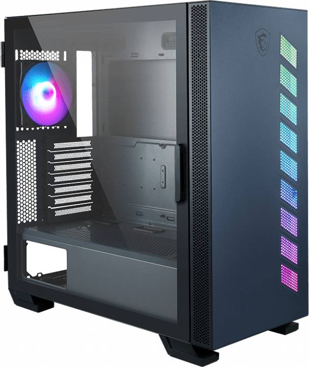 Корпус MSI MAG VAMPIRIC 300R PACIFIC BLUE, без БП, ATX