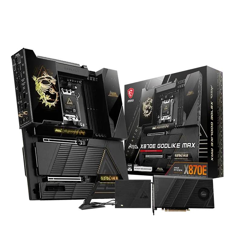 Материнская плата MSI MEG X870E GODLIKE MAX, AM5, 4xDDR V, E-ATX