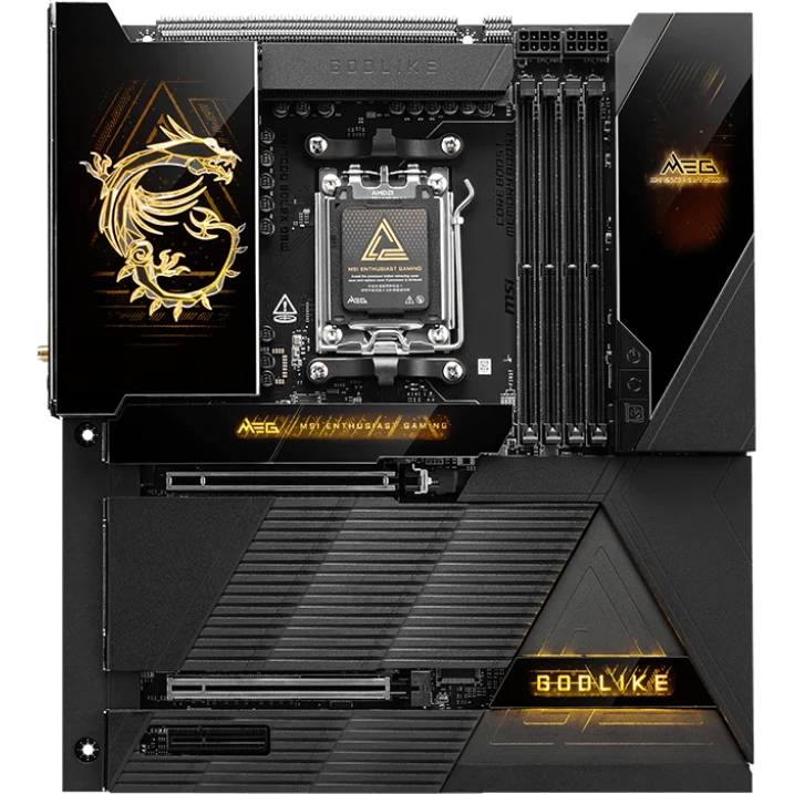 Материнская плата MSI MEG X870E GODLIKE, AM5, (DP), 4xDDR V, E-ATX
