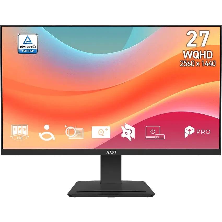 Монитор 27" MSI Pro MP273Q E7, 2560x1440, IPS, 75Hz (2xHDMI, DP)