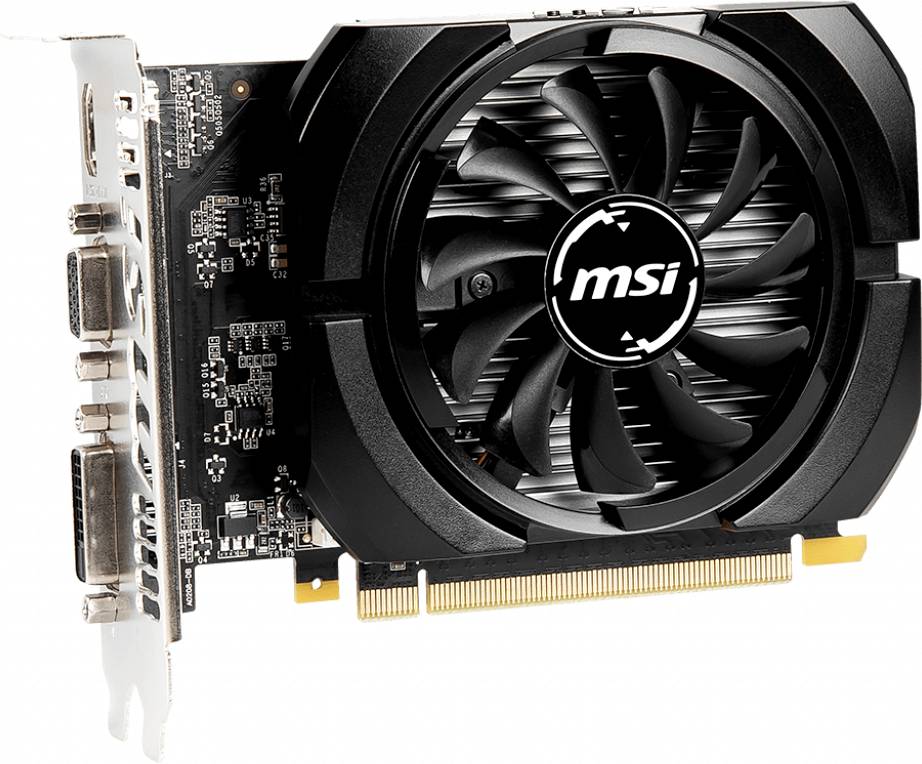 Видеокарта GeForce GT 730, 4Gb DDR3 64bit, MSI N730K-4GD3/OCV1, RTL