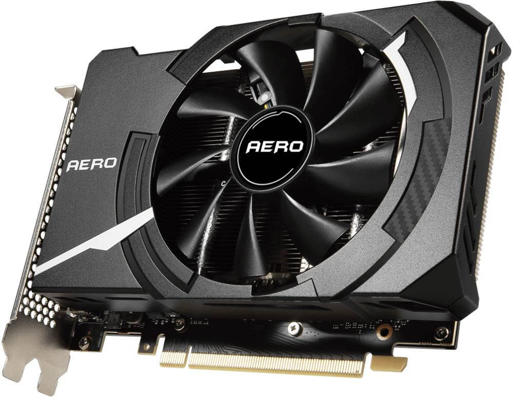 Видеокарта GeForce RTX 3050, 8Gb GDDR6 128bit, MSI RTX 3050 AERO ITX 8G OCV2, RTL