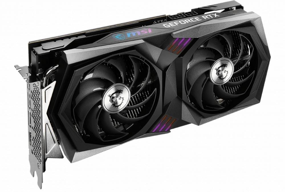 Видеокарта GeForce RTX 3060, 12Gb GDDR6 192bit, MSI RTX 3060 GAMING X 12G, RTL