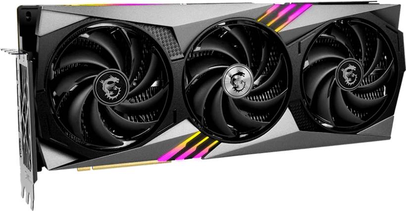 Видеокарта GeForce RTX 4070 Ti, 12Gb GDDR6X 192bit, MSI RTX 4070 Ti GAMING X TRIO 12G, RTL (ТОЛЬКО В СОСТАВЕ ПЭВМ)
