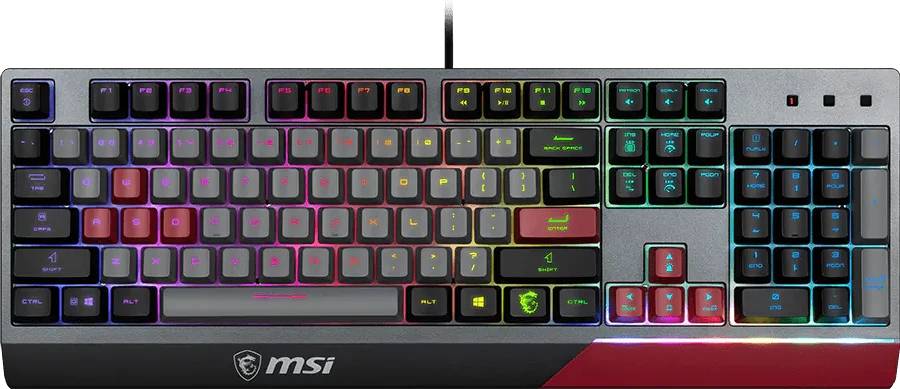 Клавиатура MSI Vigor GK30 Infrared, серый (S11-04RUF01-CLA)
