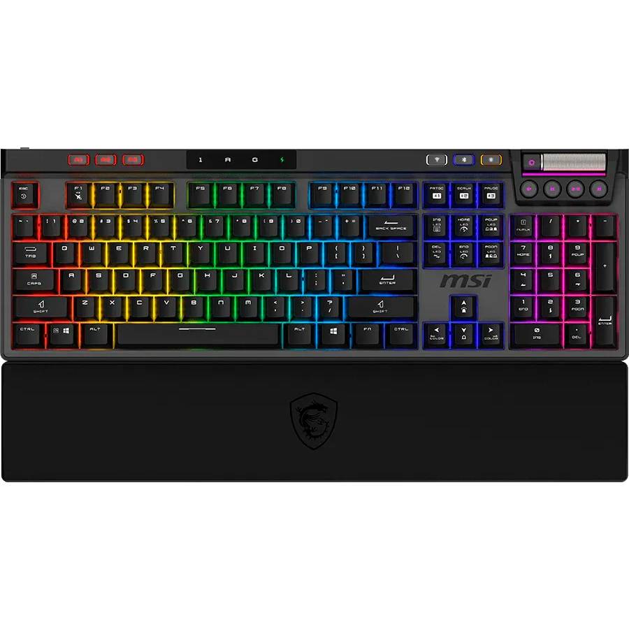 Клавиатура MSI STRIKE PRO WIRELESS, черный (S11-43RU210-CLA)