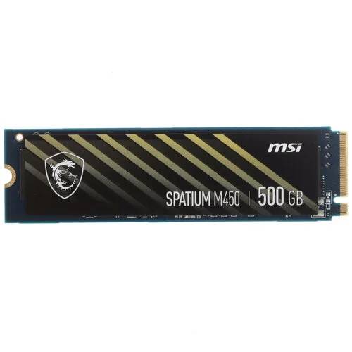 500Gb SSD MSI Spatium M450 V1 S78-440K380-P83, (3000/2000), NVMe M.2