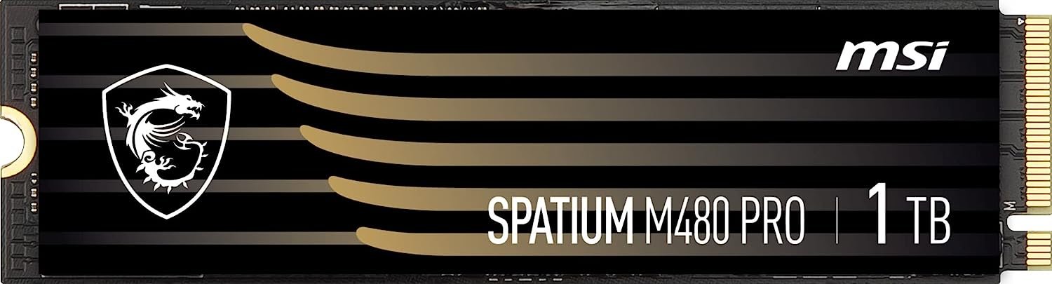 1Tb SSD MSI Spatium M480 Pro S78-440L1G0-P83, (7400/6000), NVMe M.2