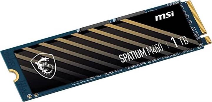 1Tb SSD MSI Spatium M450 S78-440L980-P83, (3600/3000), NVMe M.2