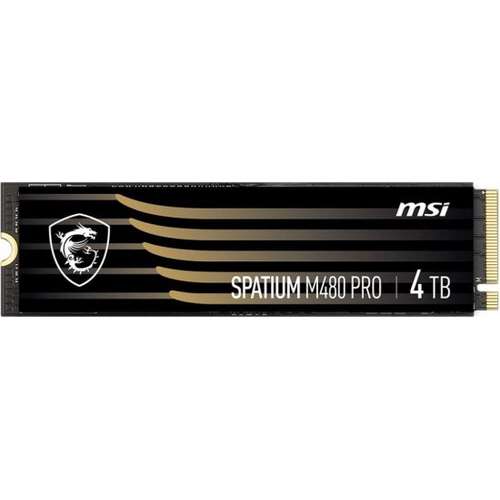 4Tb SSD MSI Spatium M480 Pro S78-440R050-P83, (7400/7000), NVMe M.2