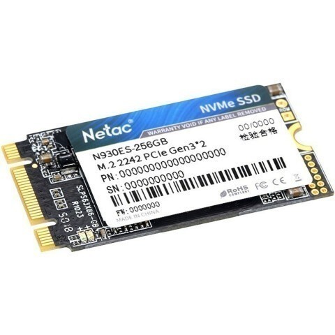 256Gb SSD Netac N930ES NT01N930ES-256G-E2X, (1650/1260), NVMe M.2