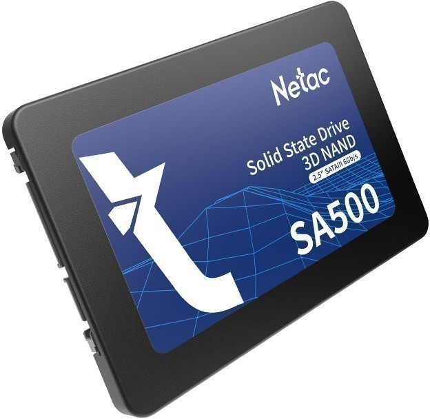 120Gb SSD Netac SA500 NT01SA500-120-S3X, 2.5", (500/400), SATA III
