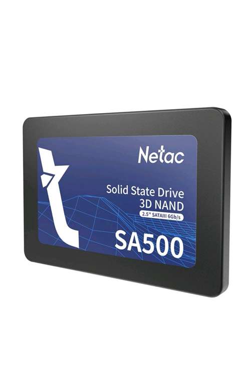 240Gb SSD Netac SA500 NT01SA500-240-S3X, 2.5" (520/450), SATA III