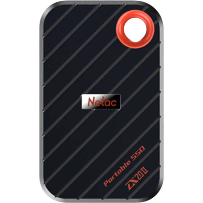 Внешний SSD 512Gb Netac ZX20 II NT01ZX20II-512-32BK, USB Type-C