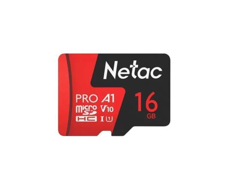 Карта памяти 16Gb Netac P500 Extreme Pro NT02P500PRO-016G-S, SD Micro, SDHC Class 10, UHS-I U