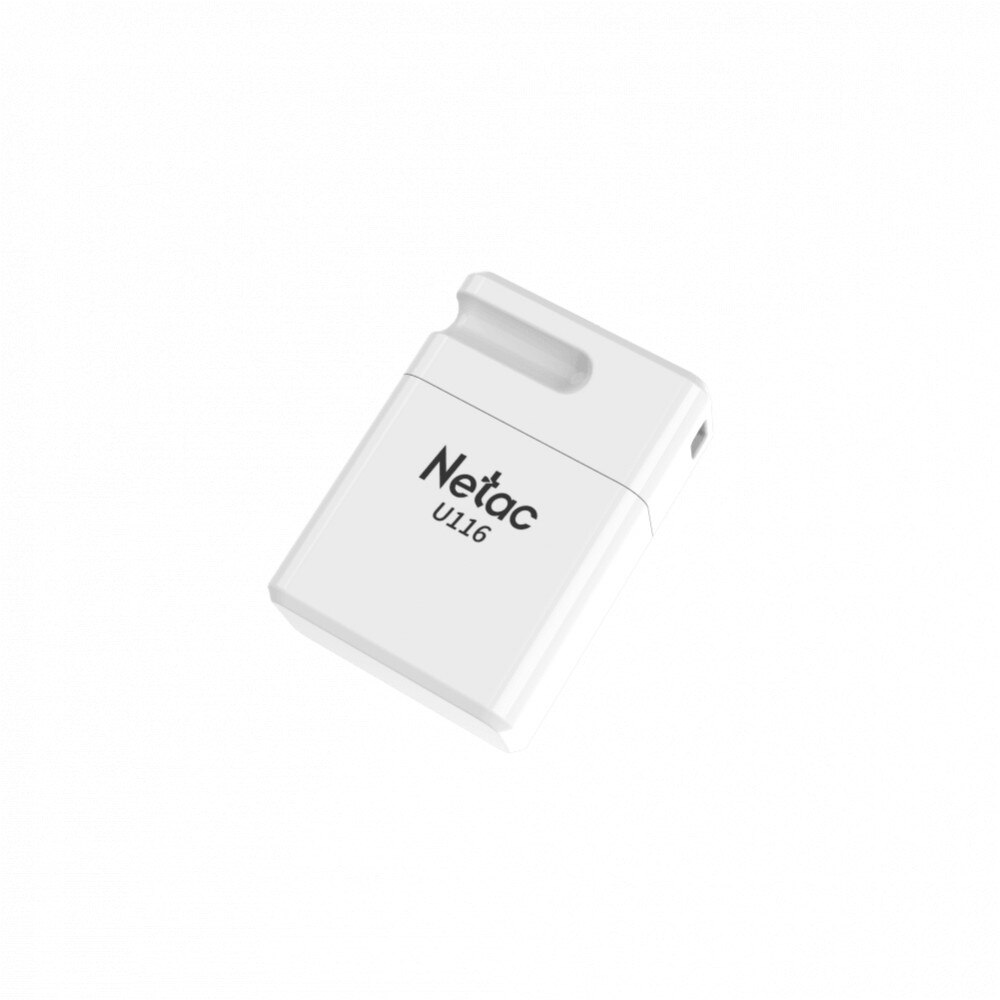 16Gb Netac U116 NT03U116N-016G-30WH, USB3.0, White