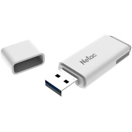 4Gb Netac U185 NT03U185N-004G-20WH, USB2.0, White