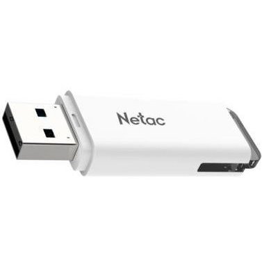 16Gb Netac U185 NT03U185N-016G-30WH, USB3.0, White