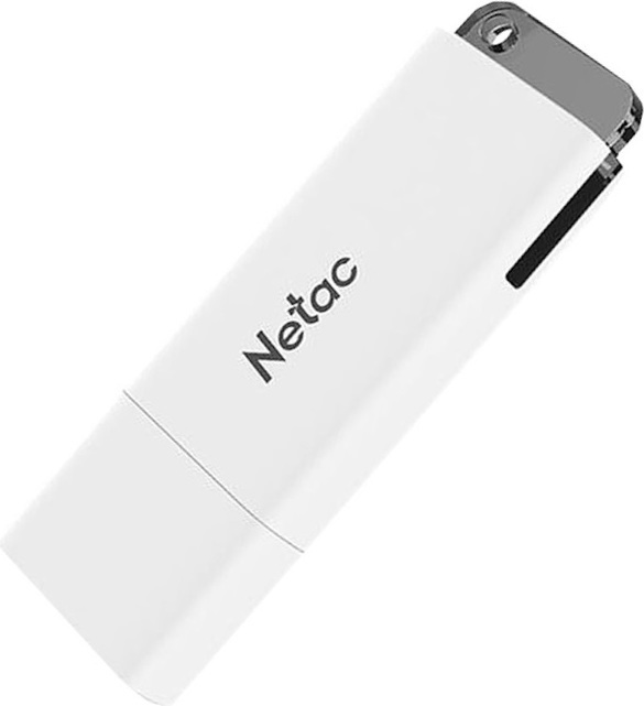 32Gb Netac U185 NT03U185N-032G-30WH, USB3.0, White