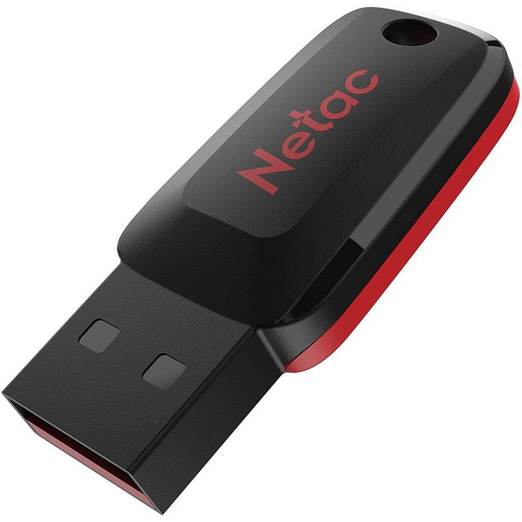 4Gb Netac U197 NT03U197N-004G-20BK, USB2.0, Black