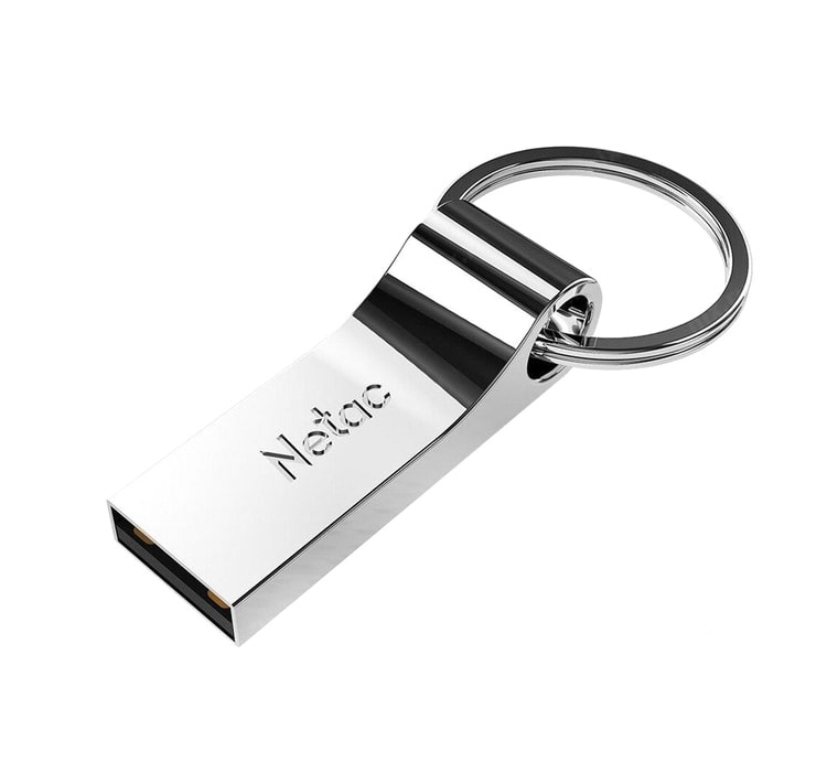 16Gb Netac U275 NT03U275N-016G-20SL, USB2.0, Silver