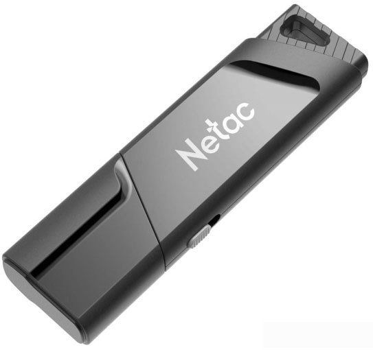 32Gb Netac U336 NT03U336S-032G-30BK, USB3.0, Black