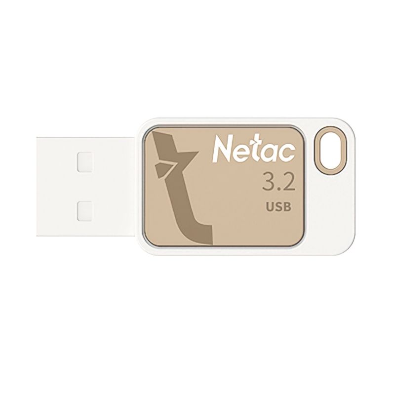 512Gb Netac UA31 NT03UA31N-512G-32YE, USB3.2, White/Beige