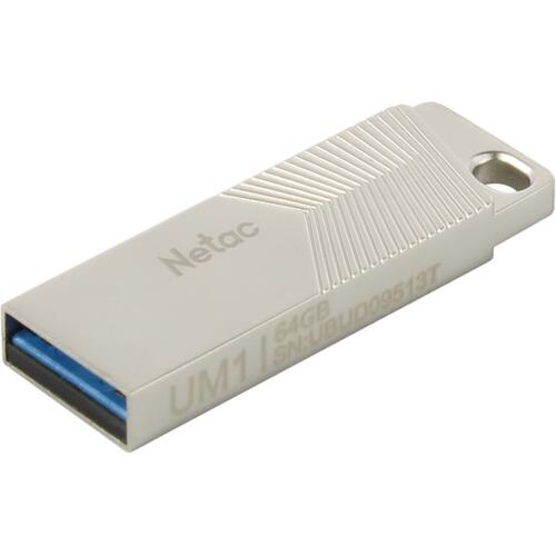 64Gb Netac UM1 NT03UM1N-064G-32PN, USB3.2, Silver