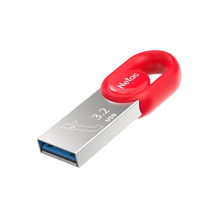 128Gb Netac UM2 NT03UM2N-128G-32RE, USB3.2, красный