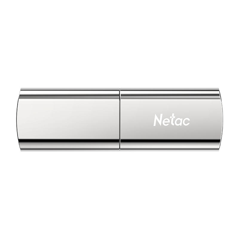 128Gb Netac US2 NT03US2N-128G-32SL, USB3.2, Silver