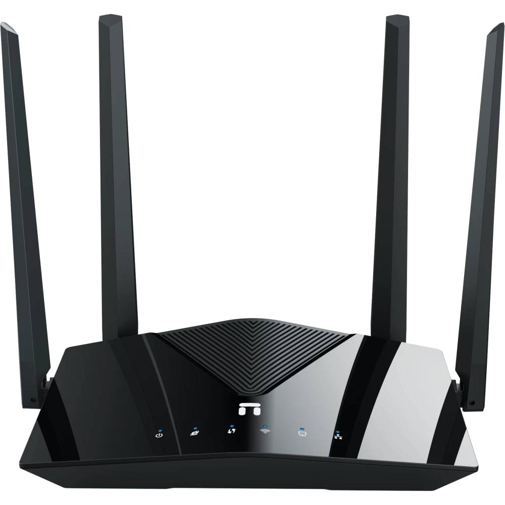 Роутер Wi-Fi Netis NX10, 2.4/5GHz, 1500Mbps, 3xLAN 1Gbps, 1xWAN