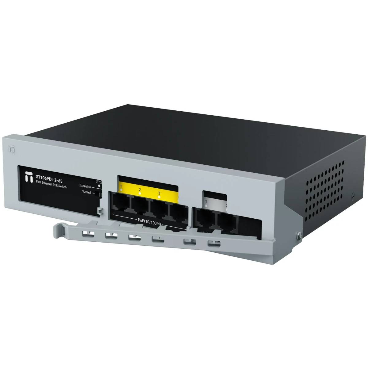 Коммутатор Netis ST106PDI-2-65, 4xLAN 100Mbps, PoE