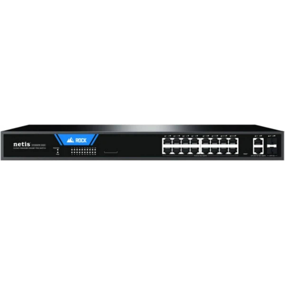 Коммутатор Netis ST220GPR-2G2S, 16xLAN 1Gbps, 2xSFP, PoE