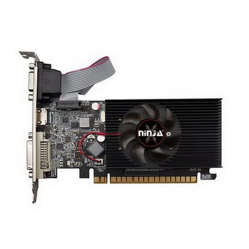 Видеокарта GeForce GT 210, 1Gb GDDR3 64bit, Ninja (Sinotex) NF21NP013F, RTL