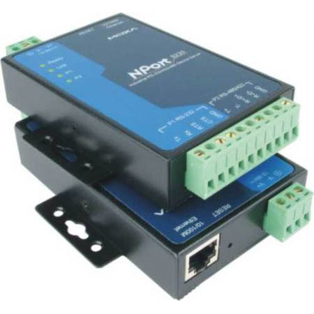 Преобразователь RS-232 + RS-422/485 - Ethernet (RJ45), Moxa NPort 5230