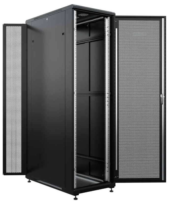Шкаф серверный NTSS NTSS-R42U60120PD/PDD-BL 42U, 600x1200мм
