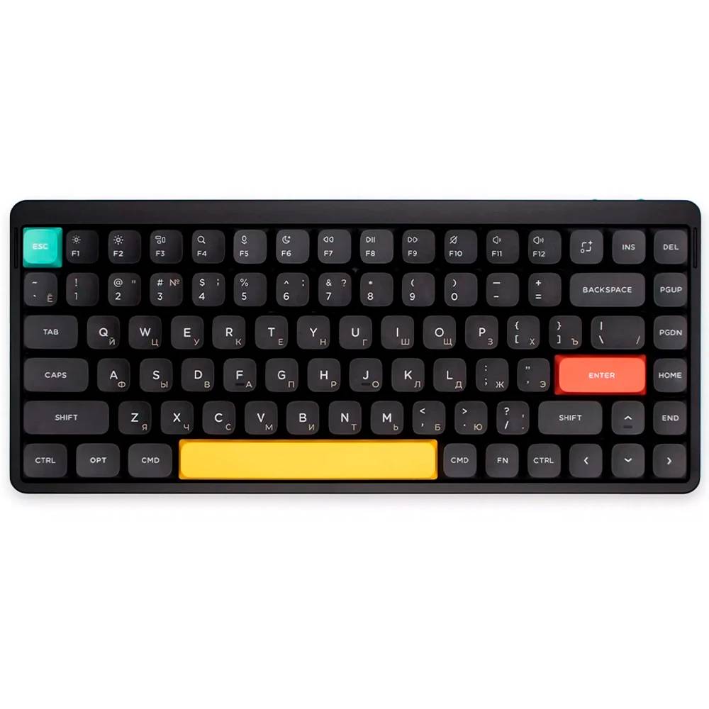 Клавиатура Nuphy AIR75v2 Basalt Black (AIR75v2-BB-24) (Cowberry Switch)