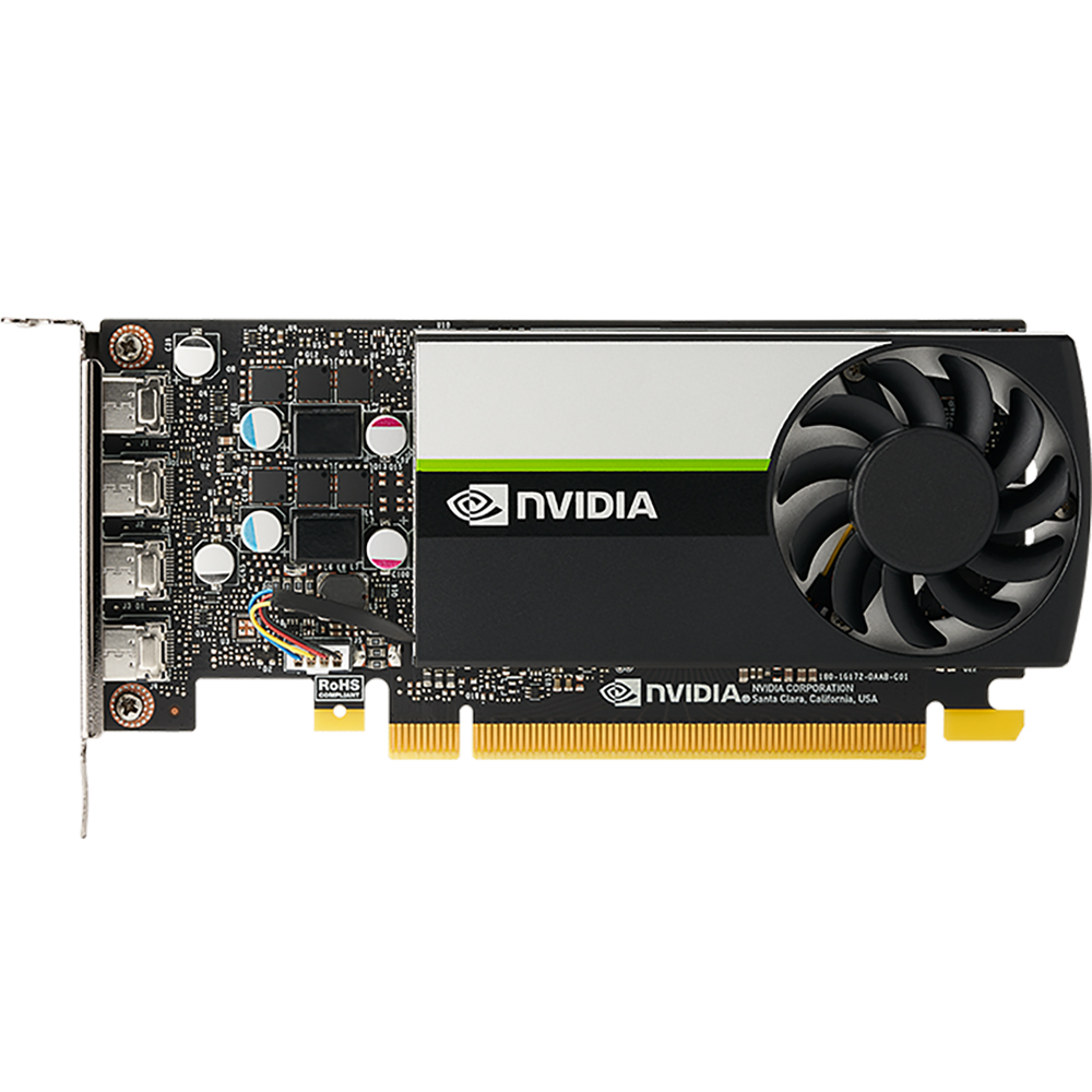 Видеокарта NVIDIA Quadro T1000, 4Gb GDDR6 128bit, NVIDIA 900-5G172-2550-000, RTL