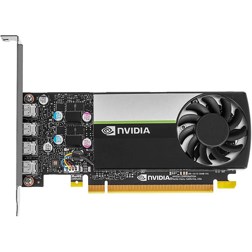 Видеокарта NVIDIA Quadro T1000, 8Gb GDDR6 128bit, NVIDIA 900-5G172-2770-000, ATX+LP