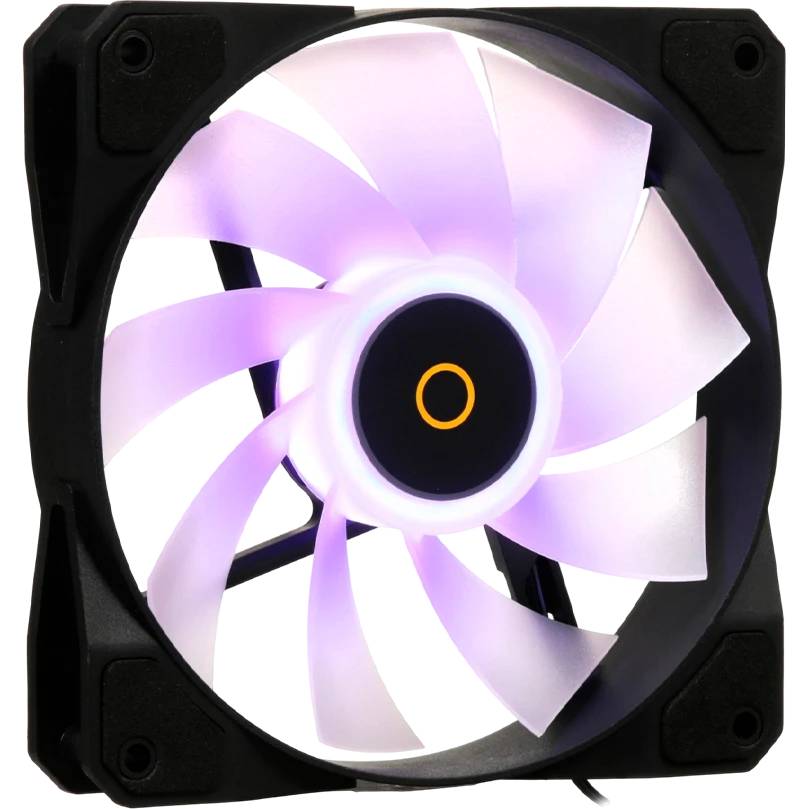 Вентилятор 12x12см Ocypus Beta F12 BK ARGB REVERSE BLADE (Beta F12 BK ARGB REVERSE BLADE)