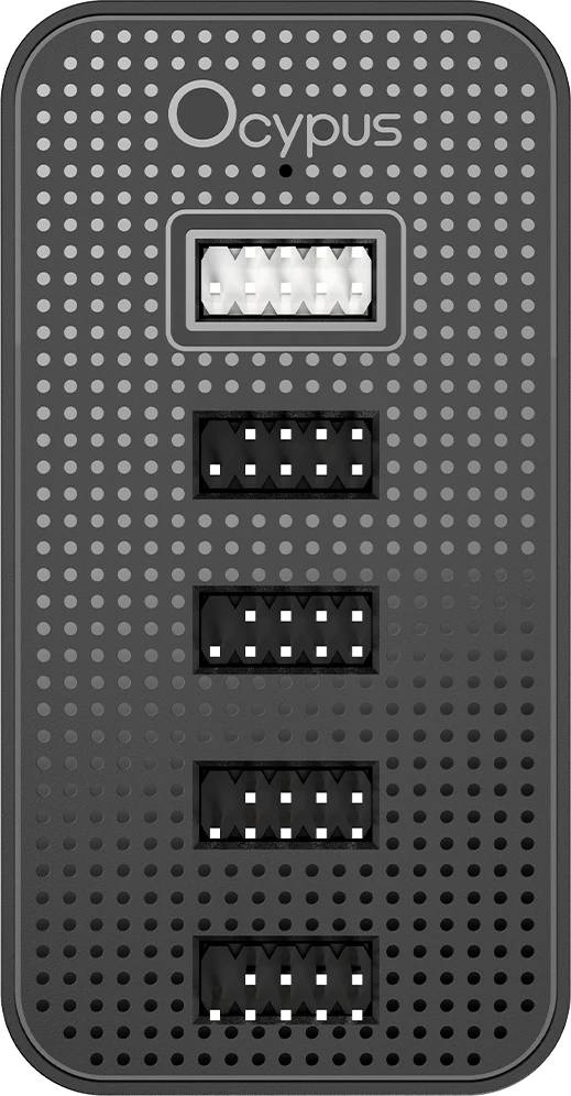USB-концентратор Ocypus Delta EU04 BK, 1xUSB2.0 9-pin - 4xUSB2.0 9-pin
