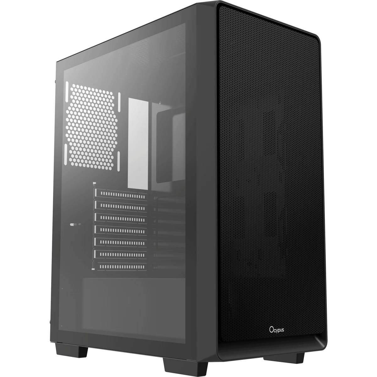 Корпус Ocypus Gamma C60 Black (Gamma C60 BK), без БП, ATX