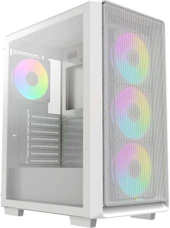 Корпус Ocypus Gamma C60 White ARGB (Gamma-C60-WHG400XX-GL), без БП, ATX