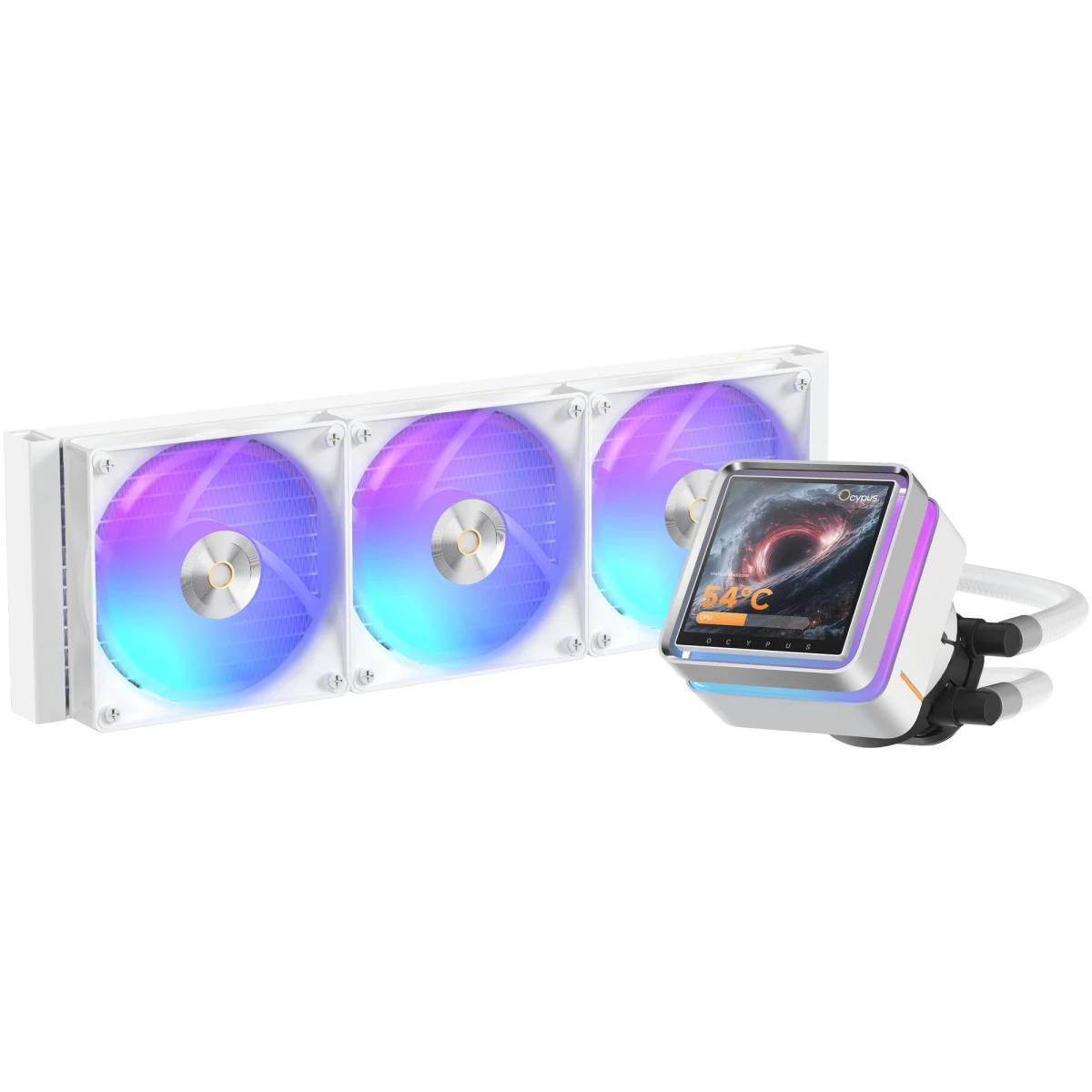 Жидкостное охлаждение Ocypus Sigma L36 EX ARGB WH (Sigma-L36-WH3AAWLN00E-GL) (LGA1700 Ready)