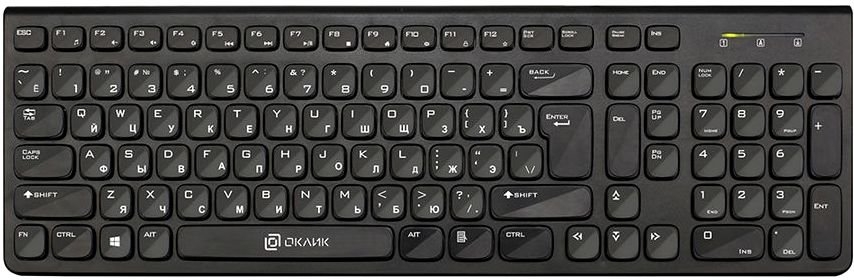 Клавиатура Oklick 880S черный