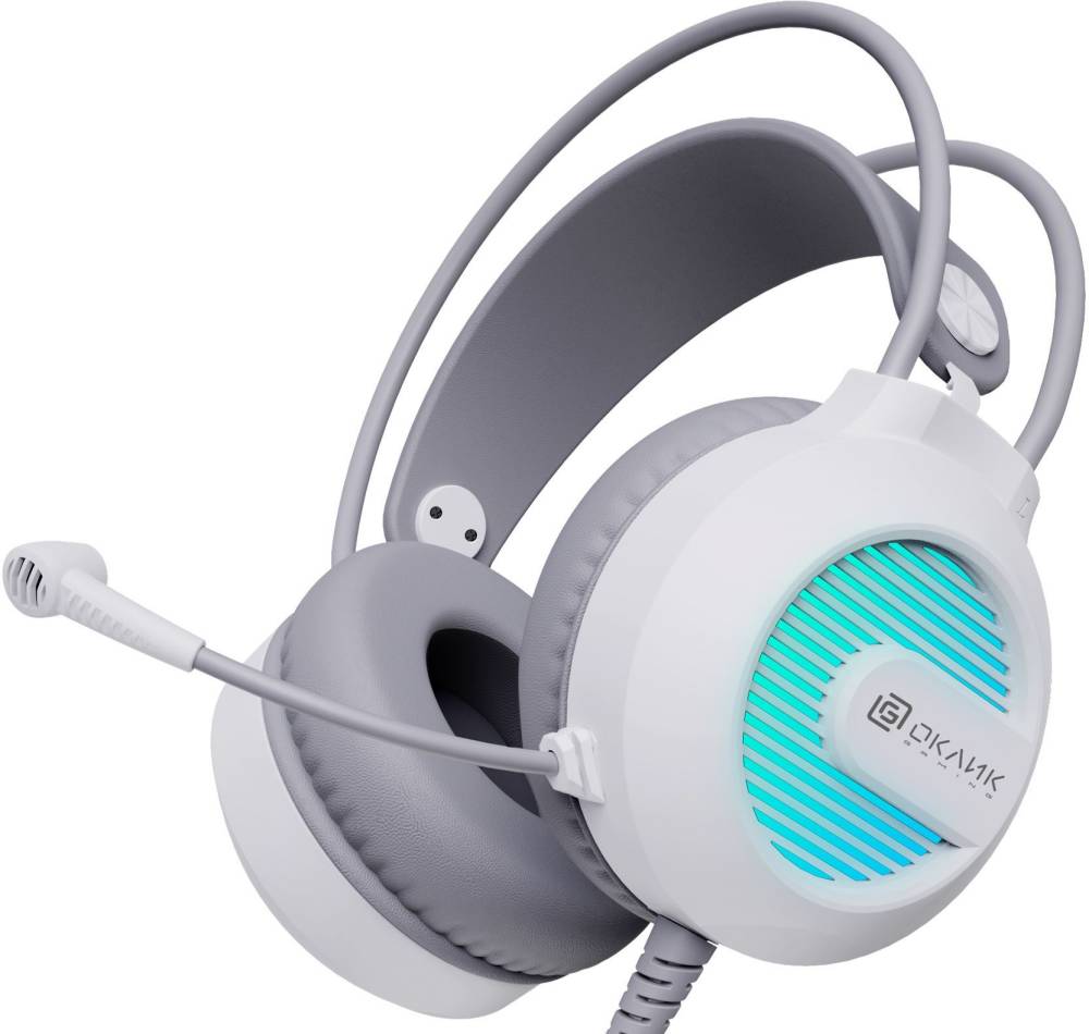 Гарнитура Oklick HS-L300G, белый (1796952)