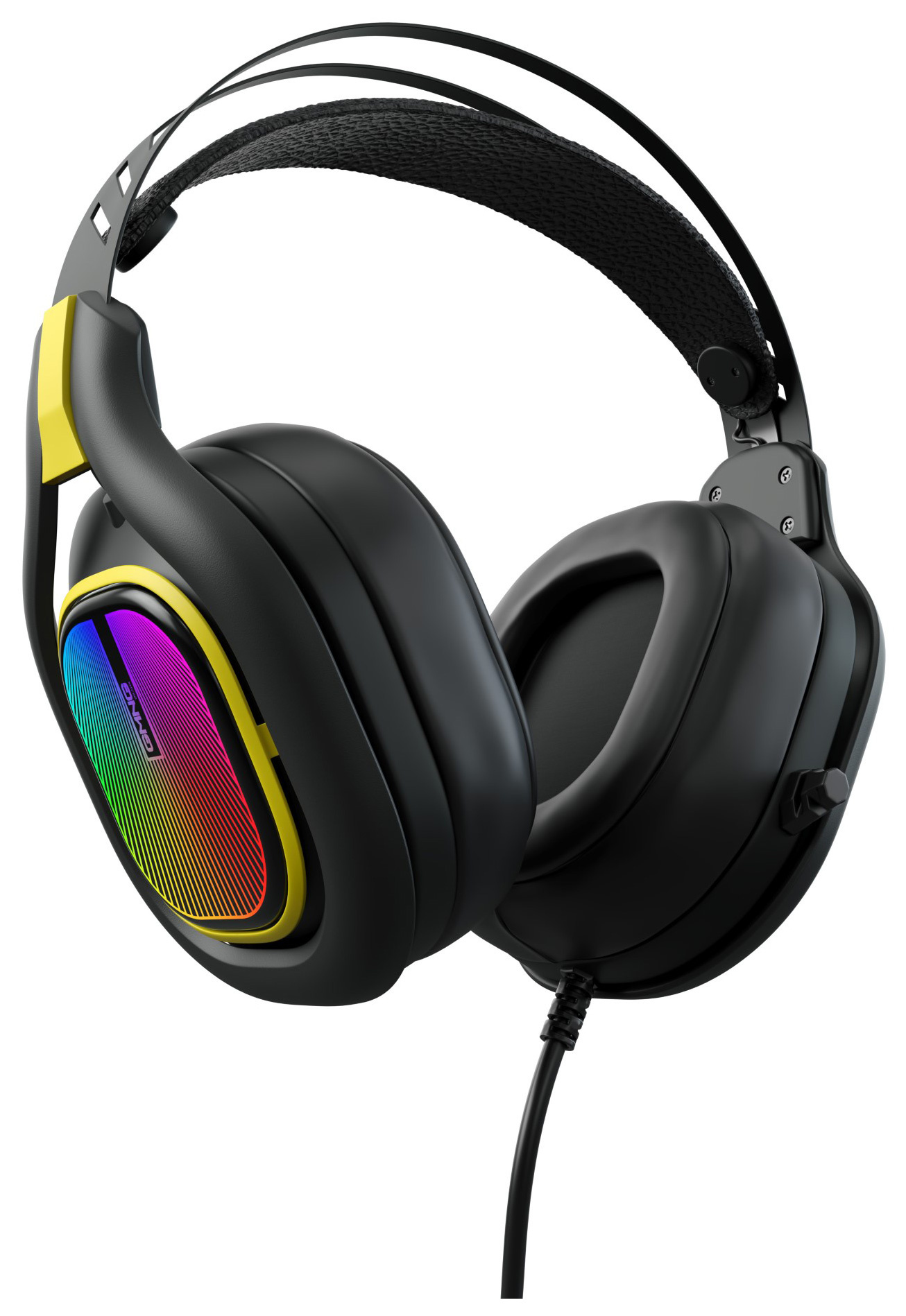 Гарнитура Oklick GMNG HS-L630G, черный/желтый